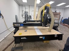 Multicam #Apex-3R, CNC router, 5' x10'tbl., 8 ATC, 24k RPM, 10 HP, 2023