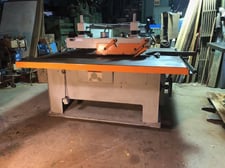 Diehl #SL-62-WA, straight line rip saw, 20 HP, 2" arbor, 95" x79" tbl., 56" fence locks, 65-195 FPM