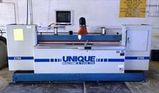 Unique #2700, CNC automatic door-solid wood shaper, 81" X, 5" Y, 5" Z, 1997