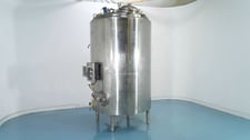 792 gallon DCI, Stainless Steel Jacketed Reactor, Fermenter, 30 psi @ 300&deg;F shell, 100 psi @ 300&deg;F jacket