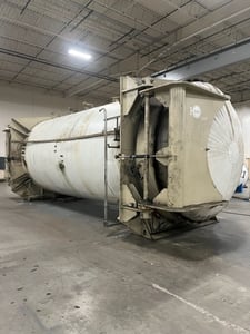 120" ID x 288" Long Bondtech Double Door Steam Vulcanizer Autoclave