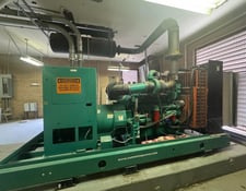 500 kW Cummins #DFEK-7216968, Diesel Generator Set, 277/480 Volts, 522 Original Hrs, 2008