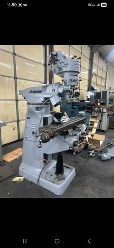 Bridgeport, Vertical Knee Mill