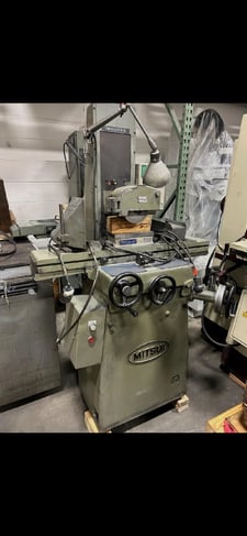 6" x 12" Mitsui, Manual Horizontal Spindle Surface Grinder, 2 HP, 208-240 Volts, 1PH, 1987