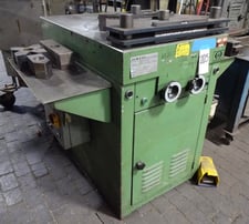 IBP (SIMA SV) Hydraulic Ram Bender, 22 ton, 7.87" Stroke, Flat Bar 4.75" H x 0.60", New About 2000, Xlt ! Tag