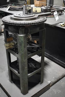 DiAcro #4, Hand Bender, Factory Welded Steel Stand, Miscellaneous Tooling & Dies, Tag #16443