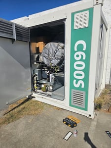 Image for Capstone #C600, 57 KW Microturbine Generator, zero hour low pressure grid connect, New surplus