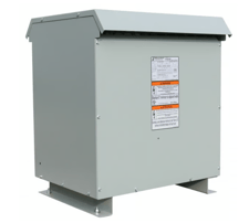 150 KVA 240x480 Primary, 120/240 Secondary, Jefferson Electric, dry type single phase transformer, new