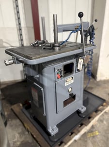 1-1/2" Hansford Davis #DA-15B, automatic keyseater, 1/16" to 1-1/2" cap., 2 HP, 4-1/2" stroke, 1989