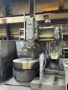 48" Webster & Bennett, vertical turret lathe