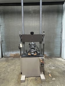 55 KIP (250kn), MTS #380.25, fatigue load frame, (2) 3" coluns, 25" btwn columns, reconditioned