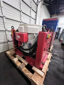 14 KIP LDS #V8-440, vibration system, V8-440 air cooled vibrator, LDS V8 cooling blower, system cables