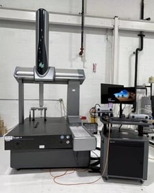 Hexagon #Global-S-Scan+9.12.8, 35" X, 47" Y, 31" Z, 5 tool changer, pendant Control, probes, 2024