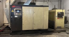 150 HP Ingersoll-Rand #R110ne-A, rotary screw air compressor w/dryer, vari-speed drive, 811 cfm, 145 psi, 2013