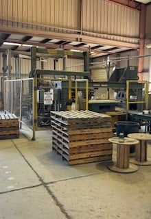 Model QBR200 Cuber, product palletizer