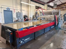 Omax #Maxiem-2040, with Ajet 5-Axis waterjet, 2024
