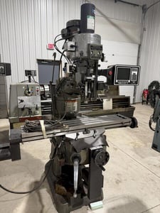 Bridgeport #Series-I, CNC knee mill, 9" x48" tbl., 2 HP, 30" X, 12" Y, 16" Z, 60-4200 RPM, R-8, 2-Axis, Trak