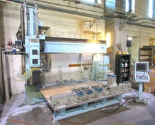 DMS #5T6-10-5-48SCOLxx, 5-Axis CNC Router, 5' x 10' table, 72" X, 132" Y, 48" Z, 24 HP, 24,000 RPM, 12
