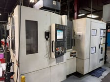 Mori Seiki #NH4000DCG, 4-Axis CNC Horizontal Machining Center, 22" X, 22" Y, 24.8" Z, 5.51" max. tool