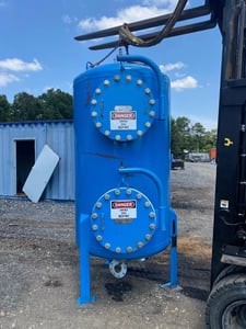 560 gallon 100 psi, 48" diameter x 72" tall Quick Tanks Inc., Vertical Cylinder Liquid Storage Tank, 2012