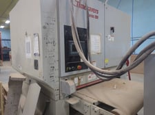 37" x 5" Timesavers #243-2AKIC, Wide Belt Planer/Sander Combo, 37" x 75" abrasive belt, 40 HP 7" helical