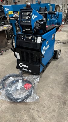 Miller Electric #PipeWorx400, Industrial MIG/Flux-Cored Welding System, 40-400 amps, 5/16" carbon diameter