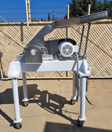 Fitzpatrick #DS6, Fitzmill/Comminuting Mill, 6" wide milling chamber, 10.5" rotor w/ 16 fixed knives, 5 HP