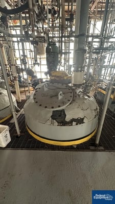 2,100 gallon Four Corp, Reactor, Alloy 20, 100/100#, dish top & bottom, 2002