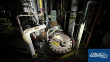 2,100 gallon Four Corp, Reactor, 304 Stainless Steel, 100/90#, dish top & bottom, 1996