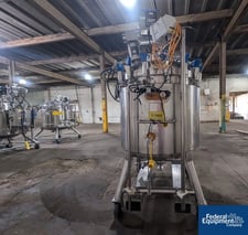 132.1 gallon Pure Flo Precision #AL6XN, Reactor, Stainless Steel, 45/125#, 500L, 34" diameter x 30" straight