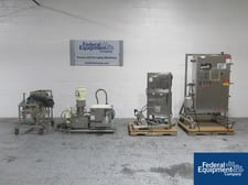 Schugi #FX-100, Flexomix Agglomerator, Stainless Steel, 5 HP, Modicon PLC, 1994