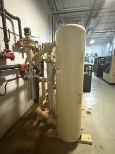 Ingersoll Rand #HB6006HN00A0X, Heated Desiccant Air Dryer, 575 V., 150 PSIG, 12KW Heater, 4 HP, 72619 hours