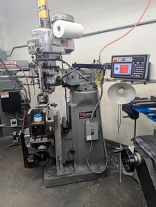 Bridgeport #Series-I, vertical milling machine w/Protrak EMX 2-Axis Control with 3-Axis digital read out, 9"