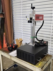 Boss #FMD-20, Desktop Laser Marking Machine