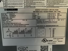 30 kVA 480 Primary, 208Y/120 Secondary, Square D (6 Available)