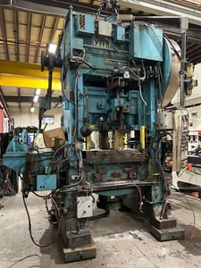 100 Ton, Minster #P2-100-42 Piecemaker, Geared Straight Sided Press, S/N 21150, STK# 1646