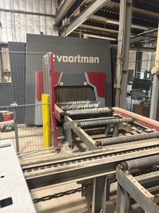 Voortman #V807, CNC Plasma Cutting System, 2"-41" beam width, 3/8"-18" beam height, 3-1/8" max. thickness