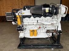 1800 HP Caterpillar #C32, Marine Diesel Engine, 2300 RPM, Heat Exchanger, Sea Water Pump, 750 hours, 2007