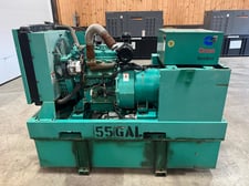 15 KW Cummins/Onan #15DKAC, Diesel Generator, Kubota Engine, 1800 RPM, 120/240 Volts, 1216 hours, 1997