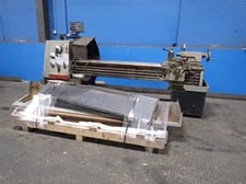 17" x 78" Clausing-Colchester #17, Lathe, 10 HP, 230 V., digital read out, tailstock, Steady Rest, C/R, 3"