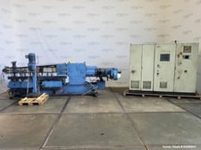 40" Werner & Pfleiderer #ZSK-50-MCC, Twin Screw Extruder, w/ Side Feeder, 920-1056 RPM, 34432 hours, 2000