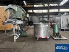 300 gallon Schold, Dual Shaft Vacuum Mixer, Stainless Steel