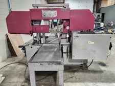 14" x 14" Behringer #HBP-360A, Automatic Horizontal Band Saw, 213" L x 1.5" w x 0.05" thick, 33-360 FPM, 7