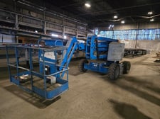 Genie #Z-45/25J-DC, Articulating Boom Lift, 45' platform height, 25' reach, 1897 hours