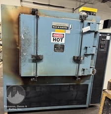 48" width x 36" H x 24" L Blue M #CW-9980F, single door solvent rated cabinet oven, electric, 1300°F