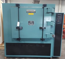 48" width x 36" H x 24" L Blue M #CW-9980F, single door solvent rated cabinet oven, electric, 1300&deg;F
