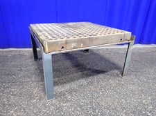 5' x 5' Welding Table, 36" height