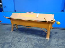 14 gauge x 8' Dreis & Krump #814, Bending Brake