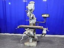 Bridgeport, Vertical Mill, w/DRO, 9" x 42" Table, 2 HP, 1700 RPM, 200/400 V