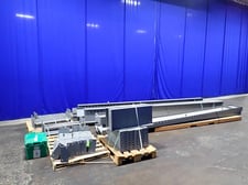 Cantilever Racking, (8) 192.5" X 5.5" x 16", (8) 36" x 5.5" x 16", (32) 36.5" x 3" x 5"